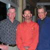 Ed Marinaro , Paul Rawson & I  the 2006 Red Bone Tournament At the Great Abaco Beach Resort 